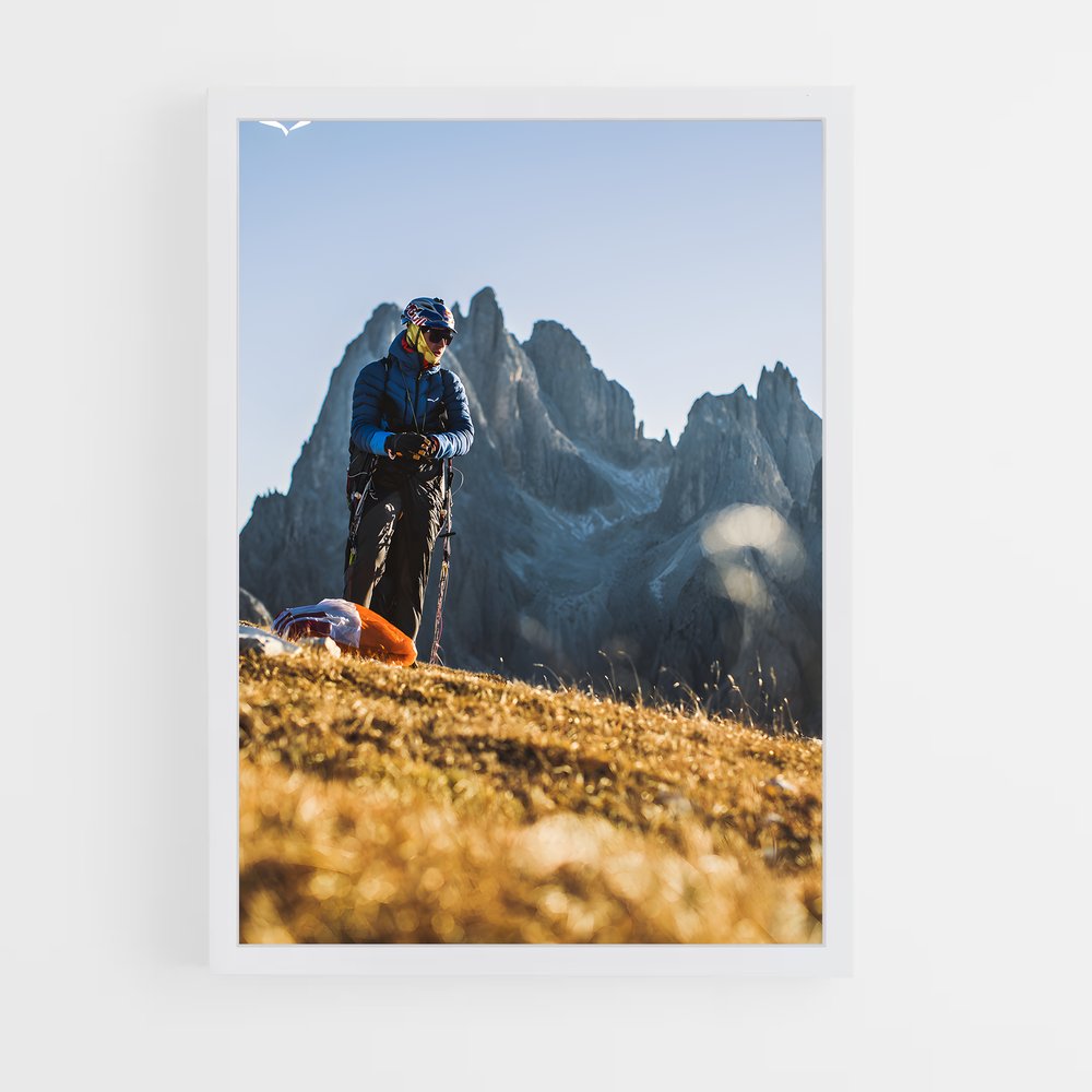 Poster Aaron durogati – affiche Parapente (vue 3)
